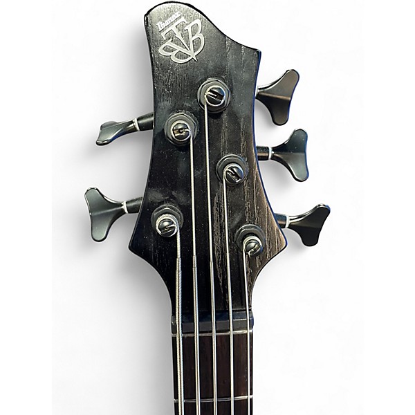 Used Ibanez btb865sc Black Electric Bass Guitar