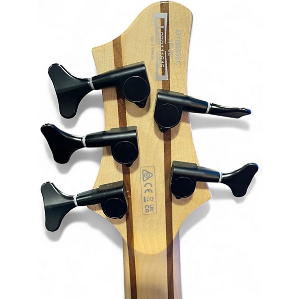 Used Ibanez btb865sc Black Electric Bass Guitar