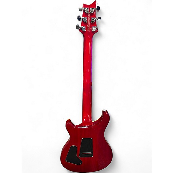 Used PRS SE Custom 24 Cherry Sunburst Solid Body Electric Guitar