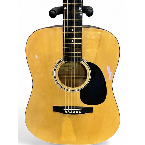 Used Squier 093-0315-021 Natural Acoustic Guitar