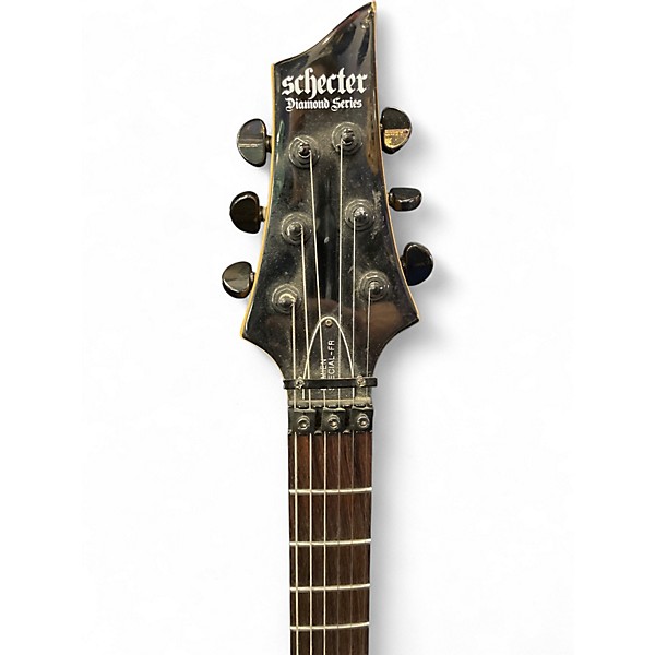 Used Schecter Guitar Research Damien Special Floyd Rose Vampyre Red Solid Body Electric Guitar