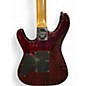 Used Schecter Guitar Research Damien Special Floyd Rose Vampyre Red Solid Body Electric Guitar