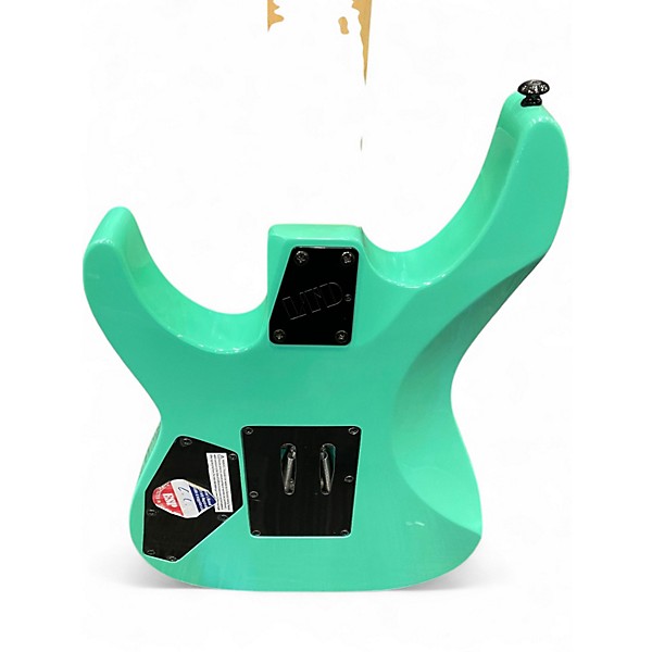 Used ESP LTD Mirage Deluxe '87 Turquoise Solid Body Electric Guitar