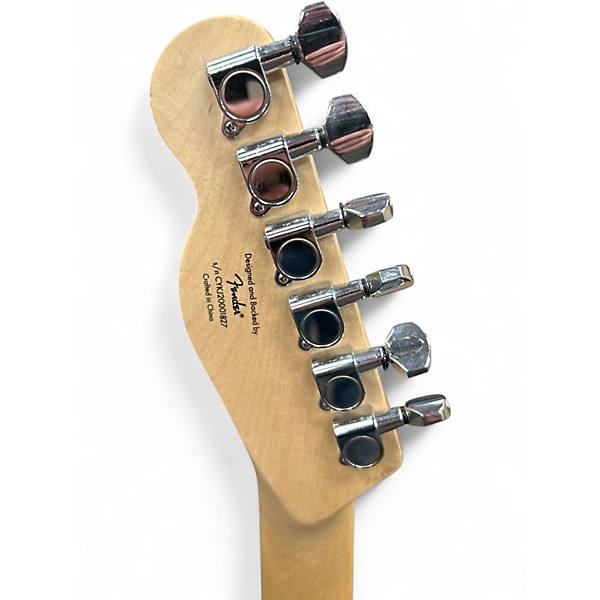 Used Squier CONTEMPORARY TELECASTER HH  MN BLACK Solid Body Electric Guitar