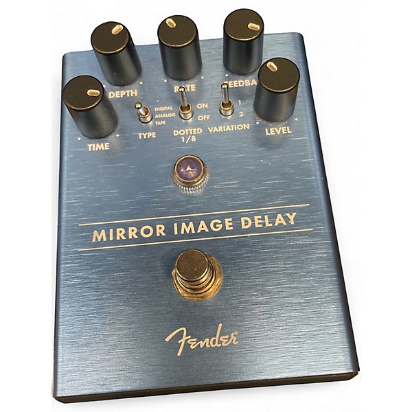 Used Fender MIRROR IMAGE DELAY Effect Pedal