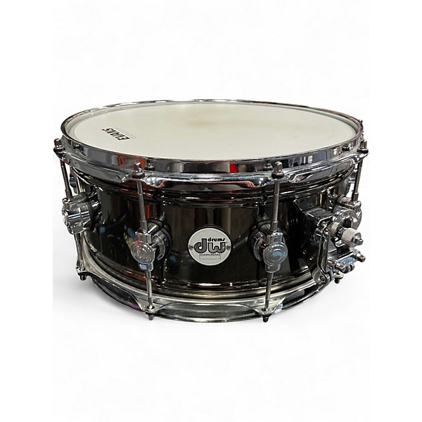 Used DW 5.5X14 Design Series Snare Silver Drum