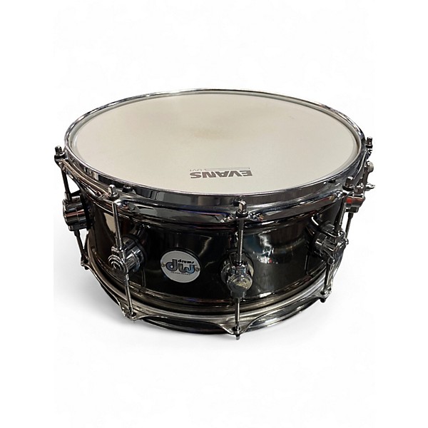 Used DW 5.5X14 Design Series Snare Silver Drum