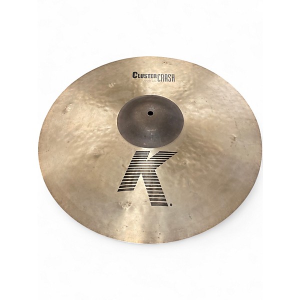 Used Zildjian 20in K Cluster Crash Cymbal