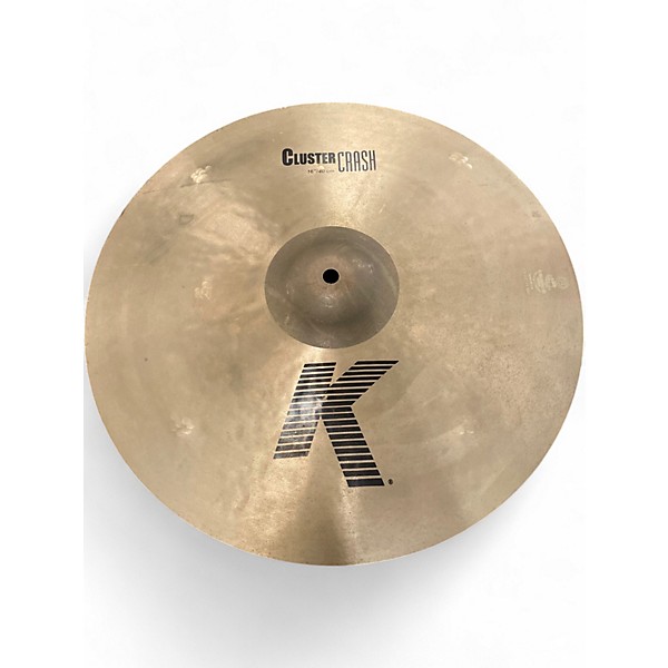 Used Zildjian 16in K Cluster Crash Cymbal