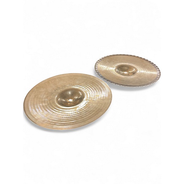 Used Zildjian 13in A Custom Hi Hat Pair Cymbal