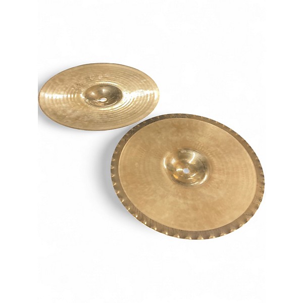 Used Zildjian 13in A Custom Hi Hat Pair Cymbal