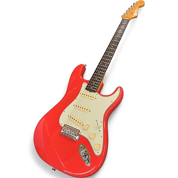 Used Fender American Vintage II 1961 Stratocaster Fiesta Red Solid Body Electric Guitar