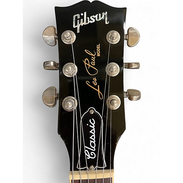 Used Gibson Les Paul Classic Honey Burst Solid Body Electric Guitar