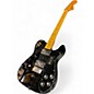 Used Fender AMERICAN VINTAGE II 1975 TELECASTER DELUXE BLACK Solid Body Electric Guitar