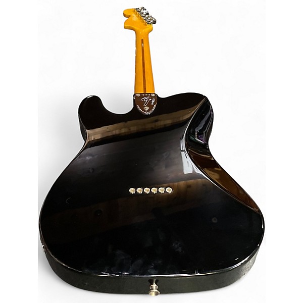Used Fender AMERICAN VINTAGE II 1975 TELECASTER DELUXE BLACK Solid Body Electric Guitar