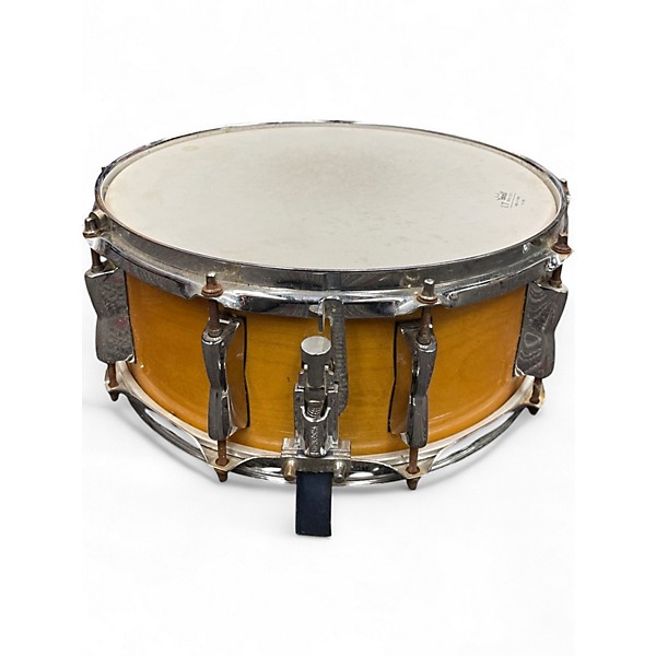 Used Yamaha 14in Stage Custom Snare Natural Drum