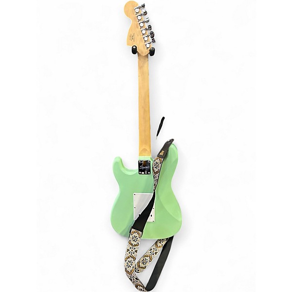 Used 2021 Squier Affinity Stratocaster Seafoam Green Solid Body Electric Guitar