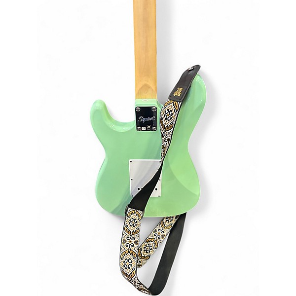 Used 2021 Squier Affinity Stratocaster Seafoam Green Solid Body Electric Guitar