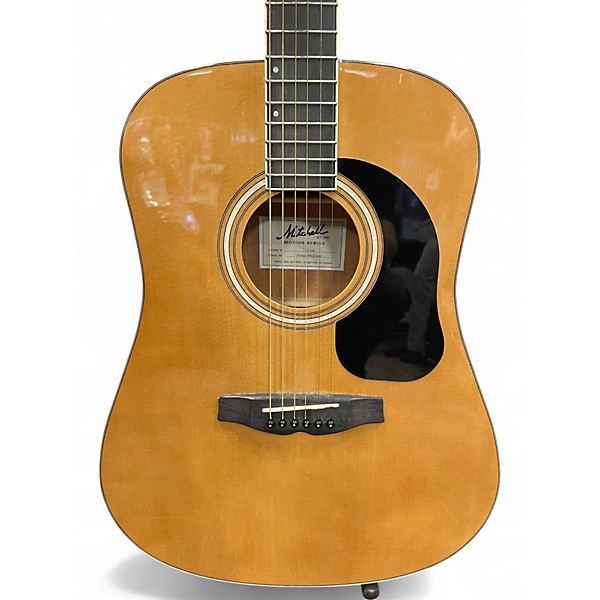 Used Mitchell D150 Natural Acoustic Guitar