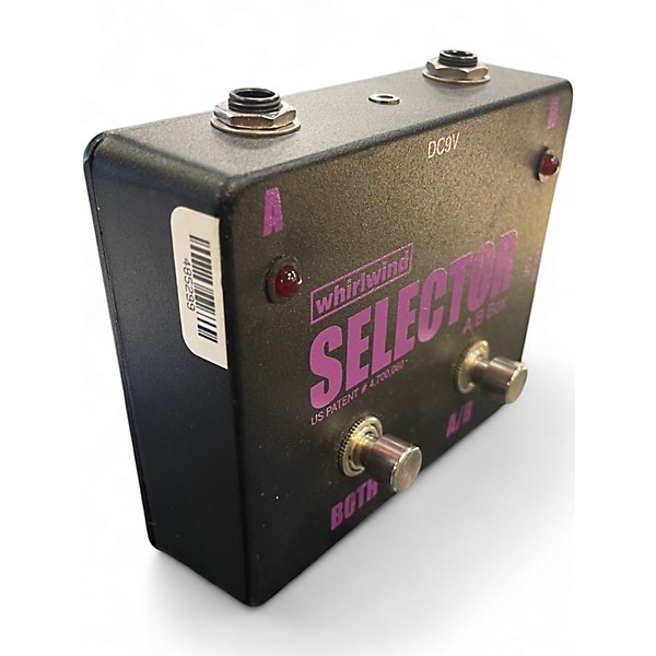 Used Whirlwind Selector AB Box Pedal