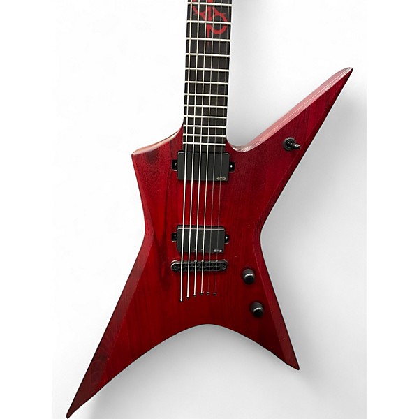 Used Solar Guitars X2.6ROP+ Satin Red Solid Body Electric Guitar