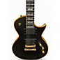 Used ESP LTD EC1000 Deluxe Black and Gold Solid Body Electric Guitar