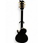 Used ESP LTD EC1000 Deluxe Black and Gold Solid Body Electric Guitar