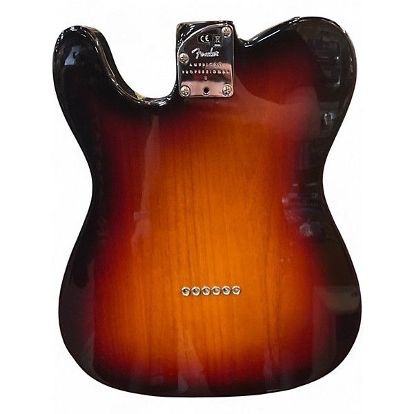 Used Fender American Professional II Telecaster 2 Color Sunburst Solid Body Electric Guitar