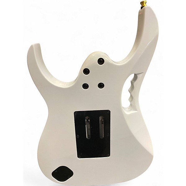 Used Ibanez JEMJR Alpine White Solid Body Electric Guitar