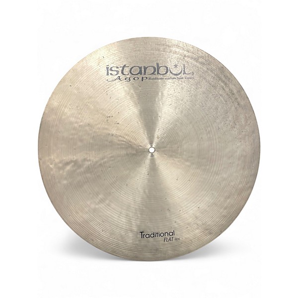 Used 2024 Istanbul Agop 24in FR24 Traditional Flat Ride Cymbal