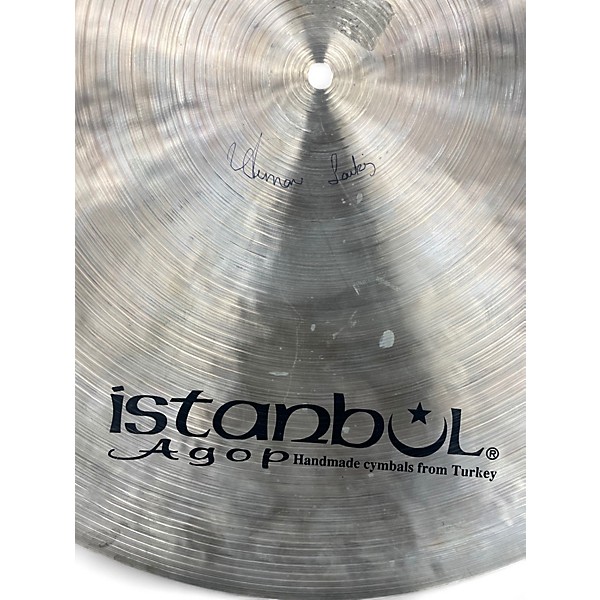 Used 2024 Istanbul Agop 24in FR24 Traditional Flat Ride Cymbal