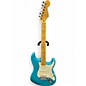 Used 2021 Fender American Professional II Stratocaster Blue Solid Body Electric Guitar thumbnail