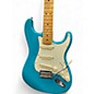 Used 2021 Fender American Professional II Stratocaster Blue Solid Body Electric Guitar