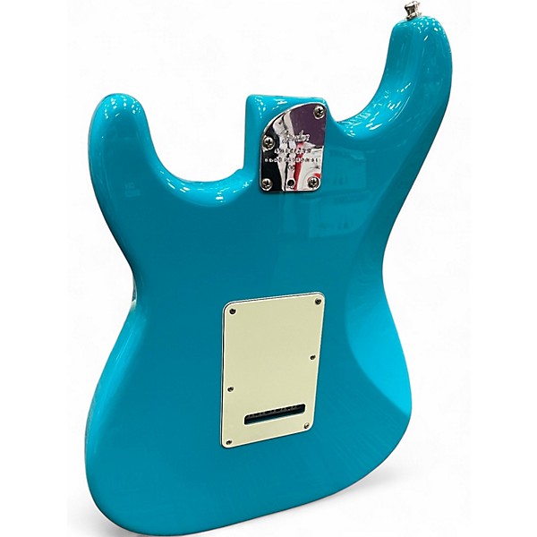 Used 2021 Fender American Professional II Stratocaster Blue Solid Body Electric Guitar