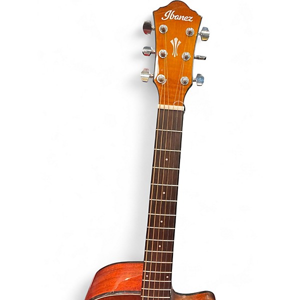 Used Ibanez AVN4 Brown Sunburst Acoustic Guitar