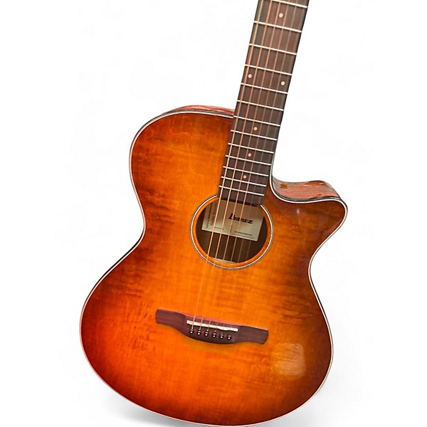 Used Ibanez AVN4 Brown Sunburst Acoustic Guitar