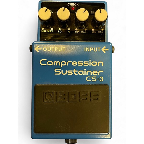Used BOSS CS3 Compressor Sustainer Effect Pedal
