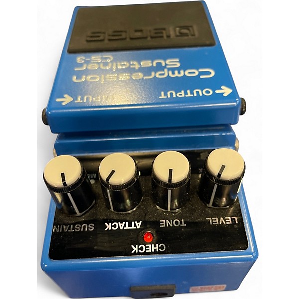Used BOSS CS3 Compressor Sustainer Effect Pedal