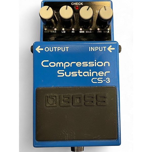 Used BOSS CS3 Compressor Sustainer Effect Pedal