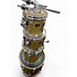 Used Yamaha 5 Piece Stage Custom Advantage Aztec Gold Drum Kit thumbnail
