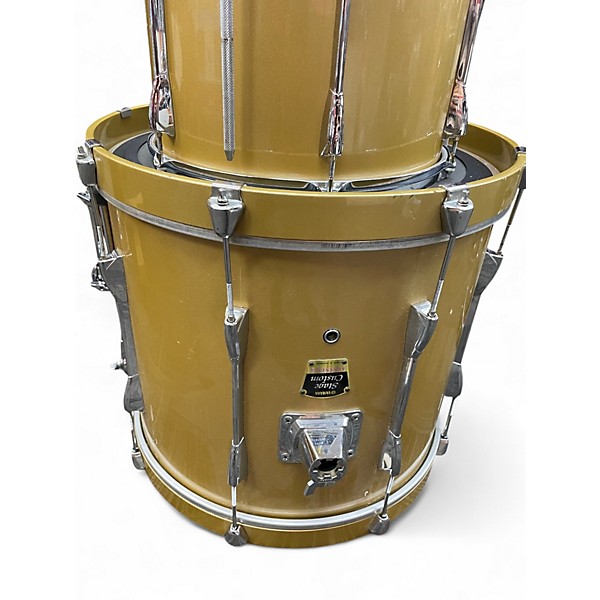 Used Yamaha 5 Piece Stage Custom Advantage Aztec Gold Drum Kit