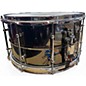 Used Ludwig 8X14 Black Magic Snare Black Chrome Drum