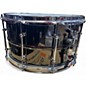 Used Ludwig 8X14 Black Magic Snare Black Chrome Drum