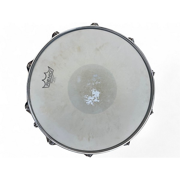 Used Ludwig 8X14 Black Magic Snare Black Chrome Drum
