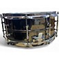 Used Ludwig 6.5X14 Black Beauty LB417 Black Chrome Drum