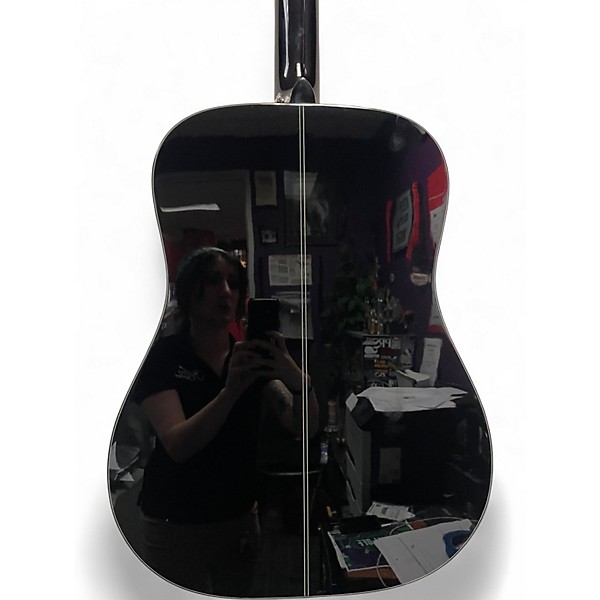 Used Takamine GD30 Black Acoustic Guitar