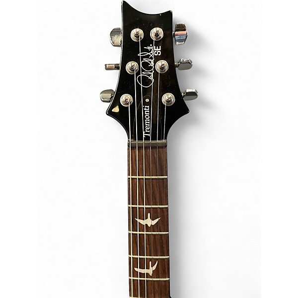 Used PRS Mark Tremonti Signature SE Trans Black Solid Body Electric Guitar