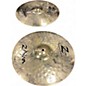 Used Zildjian 15in Z Custom Hi Hat Pair Cymbal