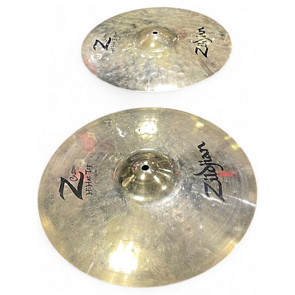 Used Zildjian 15in Z Custom Hi Hat Pair Cymbal