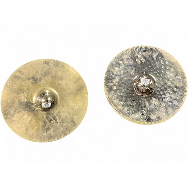 Used Zildjian 15in Z Custom Hi Hat Pair Cymbal